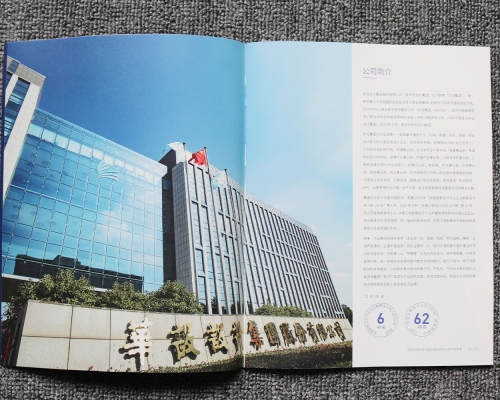 中設(shè)設(shè)計集團(tuán)公司藝術(shù)紙畫冊印刷